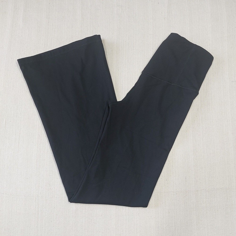 Members Mark Everyday Flare Leg Size XS Black Yoga Stretch